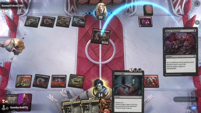 Watch MTG Arena Video Replay - Mardu Midrange by HamHocksMTG VS Rogue by HumanToken2206 - Standard Play