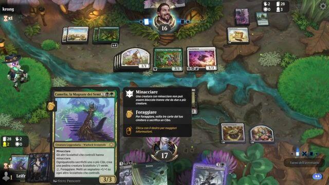 Watch MTG Arena Video Replay - BG by Leifr VS GW by krong - MWM Sealed