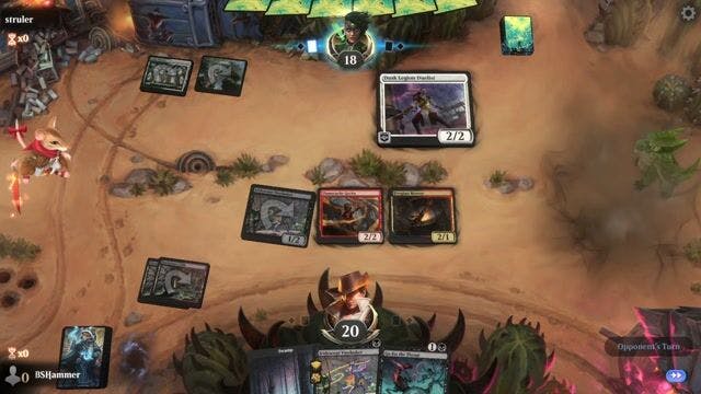 Watch MTG Arena Video Replay -  by BSHammer VS Selesnya Counters by struler - Standard Play