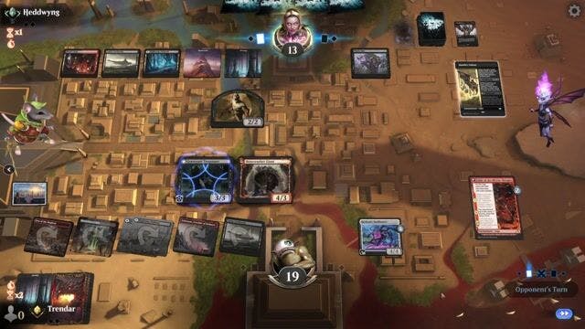 Watch MTG Arena Video Replay - Rakdos Midrange by Trendar VS Rakdos Midrange by Heddwyng - Explorer Traditional Ranked