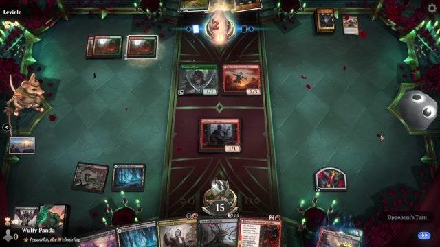 Watch MTG Arena Video Replay - Rakdos Tree by Wulfy Panda VS Jund Vampires by Leviele - Explorer Play