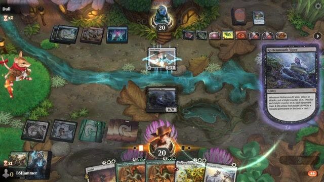 Watch MTG Arena Video Replay - Abzan Surprise by BSHammer VS Rogue by Dull - Standard Play