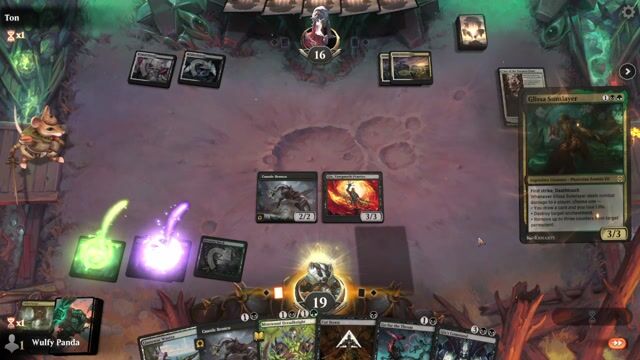 Watch MTG Arena Video Replay -  by Wulfy Panda VS Orzhov Bats by Ton - Standard Event