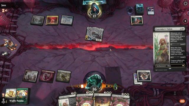 Watch MTG Arena Video Replay - Boros Control by Wulfy Panda VS Bant Poison by Jaxs - Standard Event