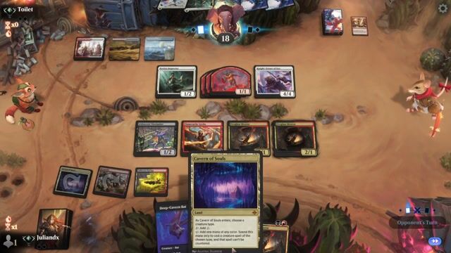 Watch MTG Arena Video Replay -  by Juliandx VS Jeskai Convoke by Toilet - Standard Traditional Ranked