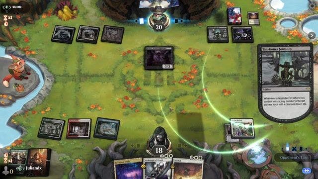 Watch MTG Arena Video Replay -  by Juliandx VS Orzhov Midrange by suou - Standard Traditional Ranked