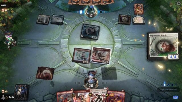 Watch MTG Arena Video Replay - Red Deck Wins by Leifr VS Azorius Artifacts by aaaa - Explorer Play