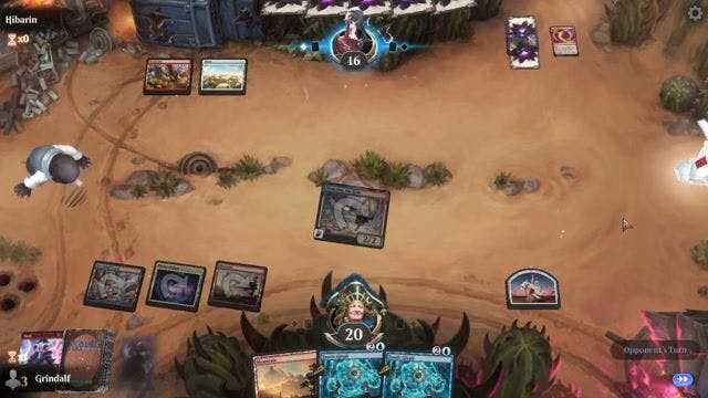 Watch MTG Arena Video Replay -  by Grindalf VS Boros Convoke by Hibarin - Standard Event