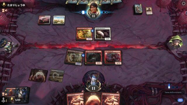 Watch MTG Arena Video Replay - Rogue by Leifr VS Boros Convoke by たまりじょうゆ - Standard Ranked