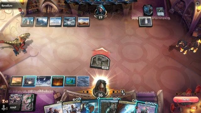 Watch MTG Arena Video Replay - Azorius Control by A$AP  VS Azorius Aggro by RoyalLeo - Historic Event
