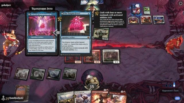 Watch MTG Arena Video Replay - Naya Whisker Twin by HamHocks42 VS Simic Food by gokalper - Standard Challenge Match