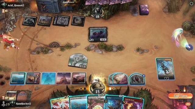 Watch MTG Arena Video Replay - Jeskai Control by HamHocks42 VS Rogue by Acid_House62 - Standard Ranked