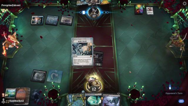 Watch MTG Arena Video Replay - Dimir Tempo by HamHocks42 VS Azorius Control by PeregrineFalcon1 - Timeless Play