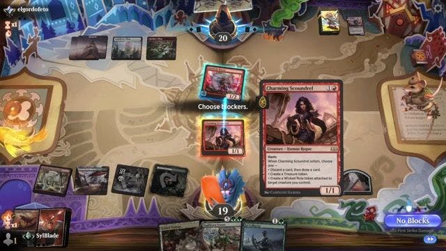 Watch MTG Arena Video Replay - Jund Reanimator by SylBlade VS Boros Aggro by elgordofeto - Alchemy Traditional Ranked