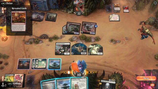 Watch MTG Arena Video Replay - Mono White Tokens by SylBlade VS Mono Red  by FlyGuy - Standard Traditional Ranked