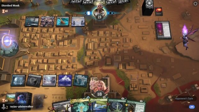 Watch MTG Arena Video Replay -  by tayjay-plainswalker VS Orzhov Sacrifice by Disrobed Monk - Historic Play