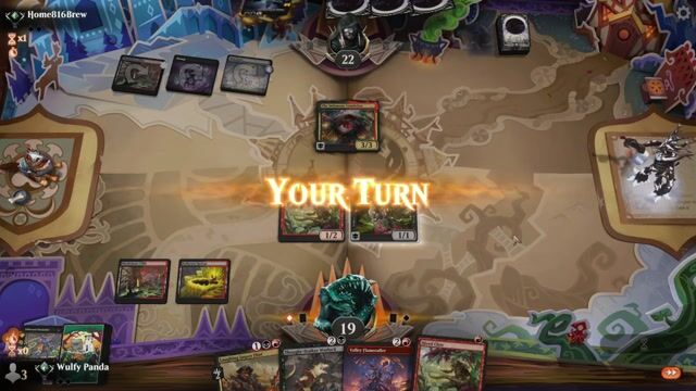 Watch MTG Arena Video Replay - Rakdos Lizards by Wulfy Panda VS Rogue by Home816Brew - Standard Traditional Ranked