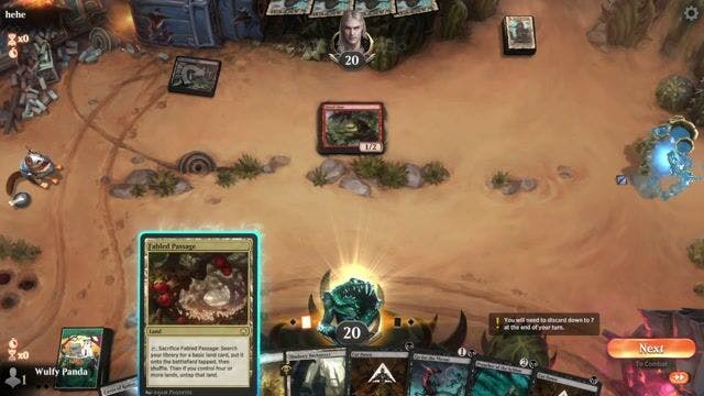 Watch MTG Arena Video Replay - Rogue by Wulfy Panda VS Rakdos Lizards by hehe - Traditional Standard Event