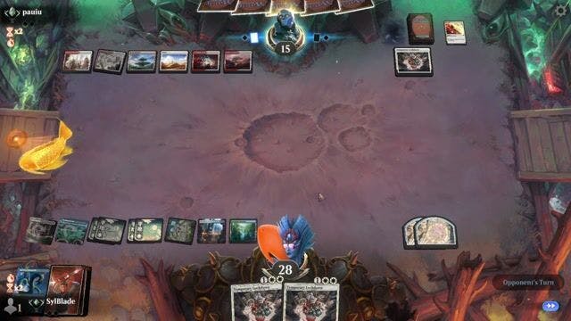 Watch MTG Arena Video Replay - Bant Control by SylBlade VS Boros Convoke by pauiu - Standard Traditional Ranked