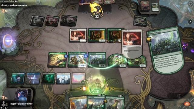 Watch MTG Arena Video Replay -  by tayjay-plainswalker VS 4 Color Storm by dont you dare counter - Historic Play