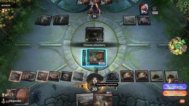 Watch MTG Arena Video Replay - Rogue by lifepuzzler VS Mono Black Zombies by acexero - MWM Historic Pauper