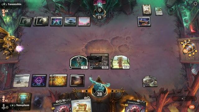 Watch MTG Arena Video Replay - Orzhov Midrange by Nanoplasm VS Orzhov Midrange by Yasunoshin - Standard Traditional Ranked