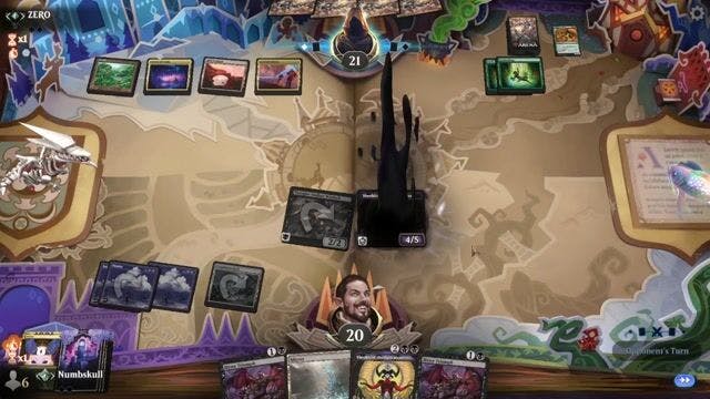 Watch MTG Arena Video Replay -  by Numbskull VS Gruul Dinos by ZERO - Standard Traditional Ranked