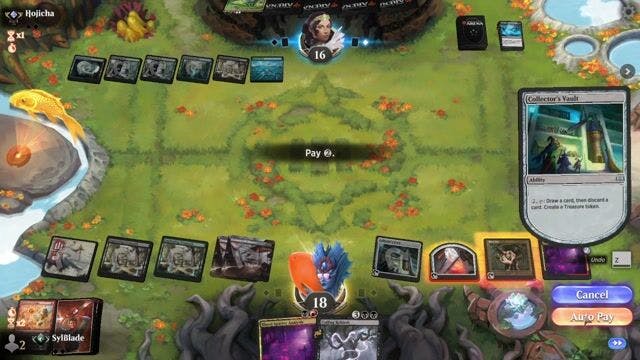 Watch MTG Arena Video Replay - Jund Reanimator by SylBlade VS Sultai Reanimator by Hojicha - Alchemy Traditional Ranked