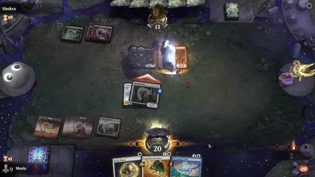 Watch MTG Arena Video Replay - RUW by Moris VS GR by Shokxx - Sealed