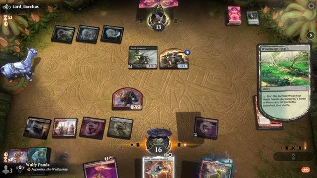 Watch MTG Arena Video Replay - Boros Energy by Wulfy Panda VS Sultai Midrange by Lord_Bacchus - Timeless Traditional Ranked