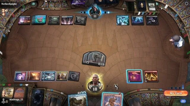 Watch MTG Arena Video Replay - Izzet Energy by madruga_13 VS Esper Aggro by NetherKnight - Historic Tournament Match