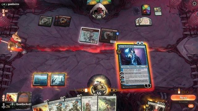 Watch MTG Arena Video Replay - Rogue by HamHocks42 VS Gruul Prowess by gamberro - Standard Traditional Ranked