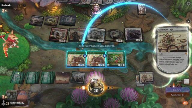 Watch MTG Arena Video Replay - Selesnya Counters by HamHocks42 VS Rakdos Lizards by Barbudo - Standard Play