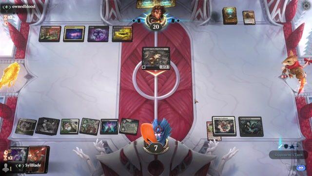 Watch MTG Arena Video Replay - Rogue by SylBlade VS Rakdos Lizards by ownedblood - Standard Traditional Ranked