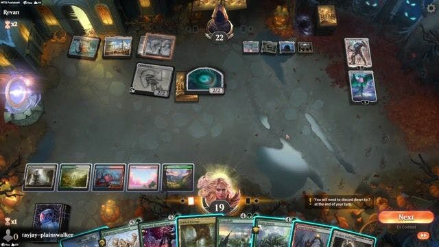 Watch MTG Arena Video Replay -  by tayjay-plainswalker VS Artifacts by Revan - Historic Play