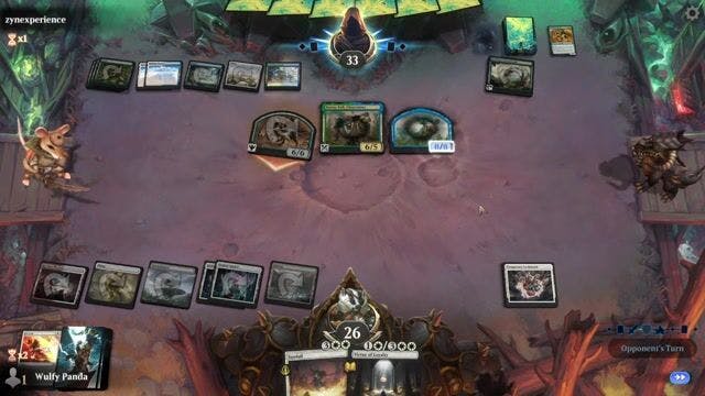 Watch MTG Arena Video Replay - Boros Control by Wulfy Panda VS Bant Artifacts by zynexperience - Standard Event