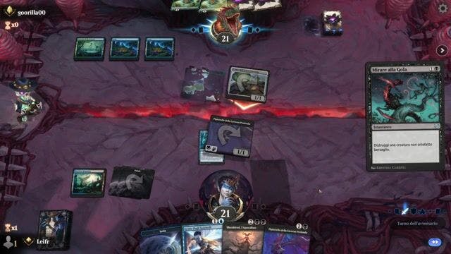 Watch MTG Arena Video Replay - Dimir Midrange by Leifr VS Simic Artifacts by goorilla00 - Standard Ranked