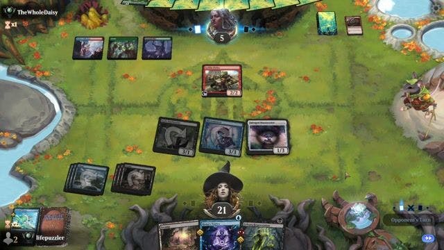 Watch MTG Arena Video Replay - BGU by lifepuzzler VS BGRU by TheWholeDaisy - Premier Draft Ranked