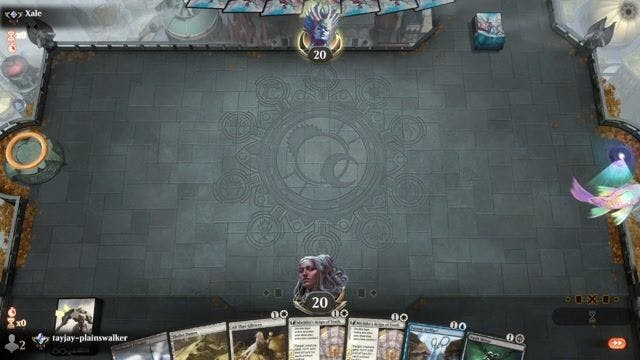 Watch MTG Arena Video Replay - Azorius Artifacts by tayjay-plainswalker VS Simic Ramp by Xale - Historic Traditional Ranked