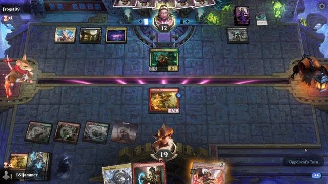 Watch MTG Arena Video Replay -  by BSHammer VS Golgari Poison by Frogs109 - Standard Play