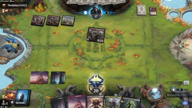 Watch MTG Arena Video Replay - BGR by Germán VS RW by TheHaHa1234522 - Premier Draft Ranked