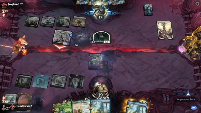 Watch MTG Arena Video Replay -  by HamHocks42 VS Rogue by Froghand 67 - Standard Traditional Ranked