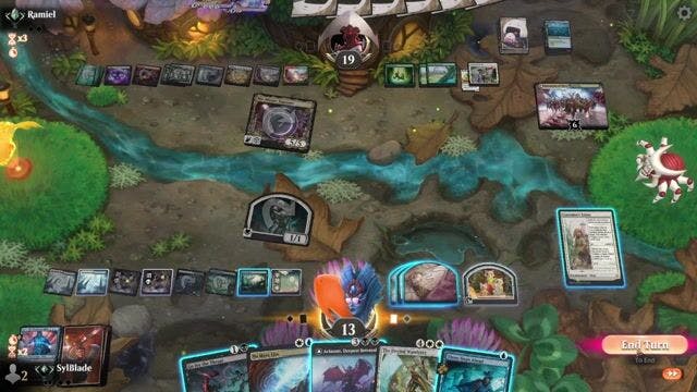 Watch MTG Arena Video Replay - Esper Control by SylBlade VS Rogue by Ramiel - Standard Traditional Ranked