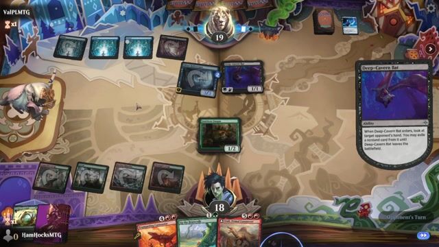 Watch MTG Arena Video Replay - Gruul Ramp by HamHocksMTG VS Dimir Proft by ValPLMTG - Standard Play