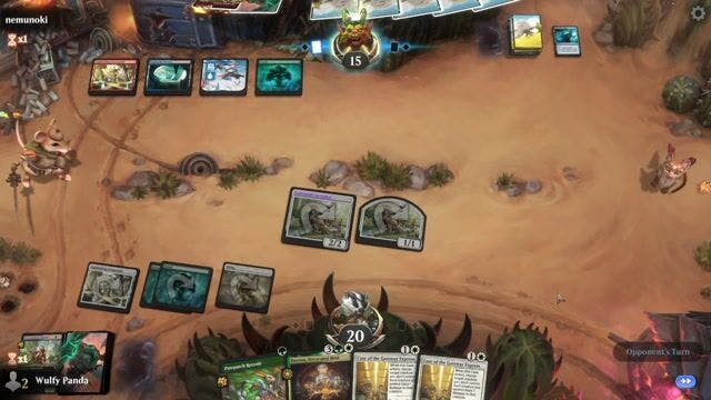 Watch MTG Arena Video Replay - Selesnya Rabbits by Wulfy Panda VS Grixis Heist by nemunoki - Alchemy Event