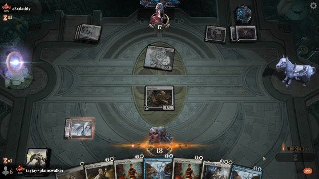 Watch MTG Arena Video Replay - Azorius Artifacts by tayjay-plainswalker VS Artifacts by a3xdaddy - Historic Ranked