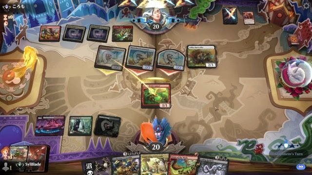 Watch MTG Arena Video Replay - Jund Reanimator by SylBlade VS Boros Aggro by ころも - Alchemy Traditional Ranked