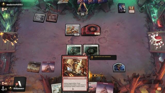 Watch MTG Arena Video Replay - Boros Convoke by BSHammer VS Boros Aggro by mosketto - Standard Ranked