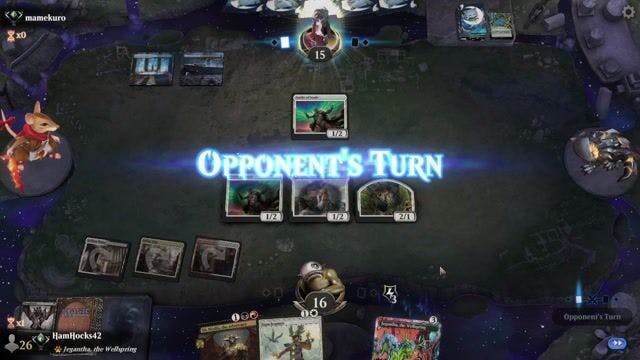 Watch MTG Arena Video Replay - Mardu Sacrifice by HamHocks42 VS Esper Aggro by mamekuro - Timeless Ranked