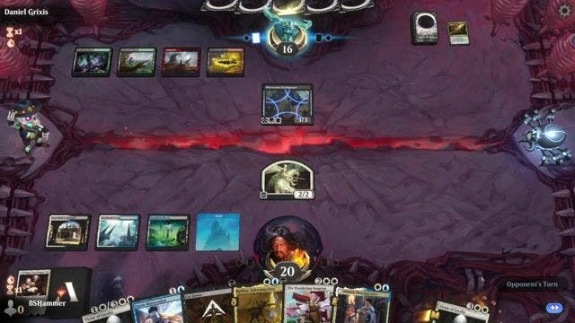 Watch MTG Arena Video Replay - Esper Raffine by BSHammer VS 4 Color Control by Daniel Grixis - Traditional Standard Event
